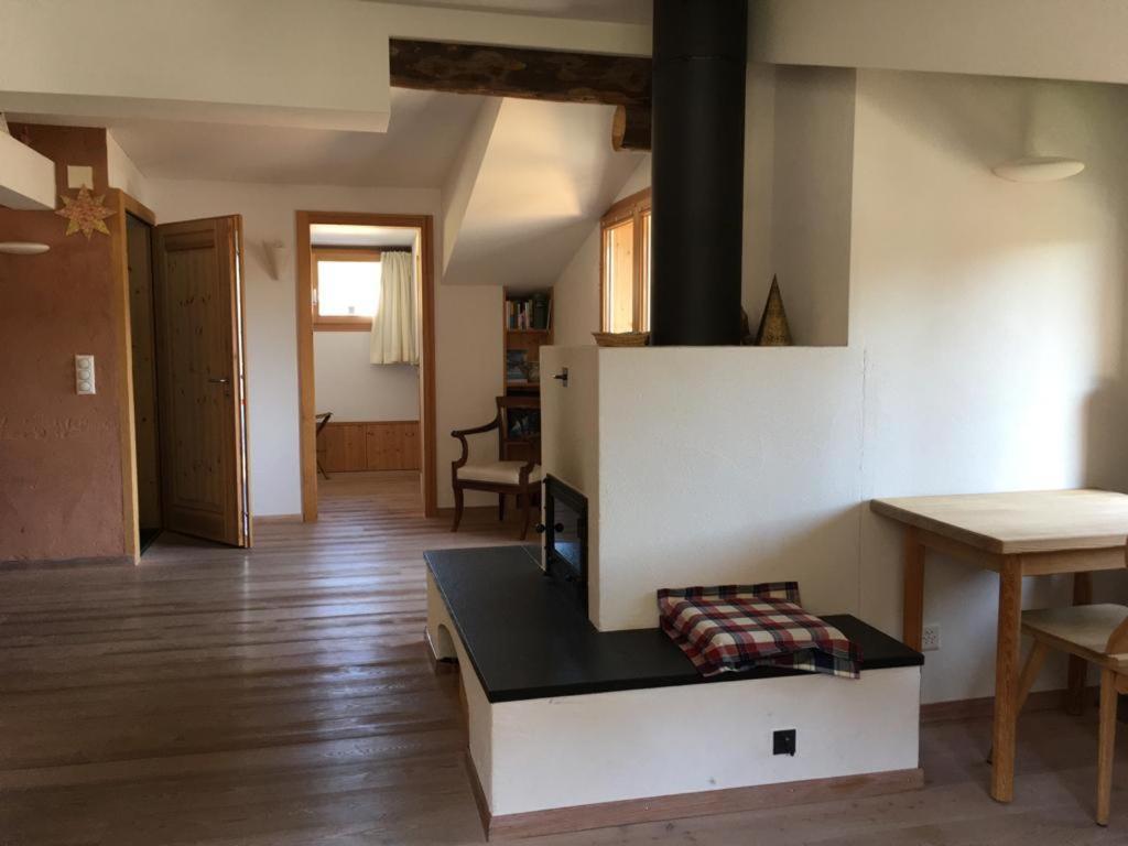 Appartamento Casa Nolens, Via Sura 4 Laax Esterno foto