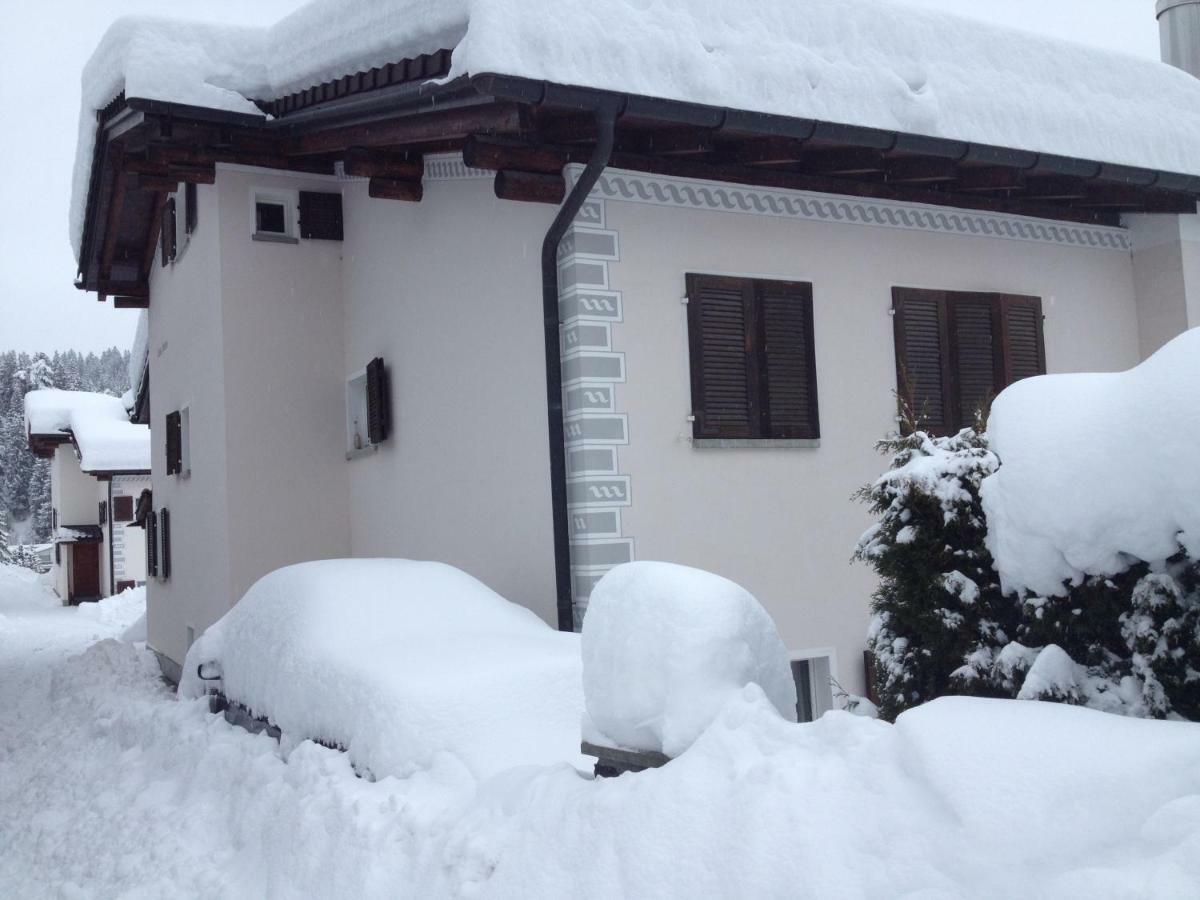 Appartamento Casa Nolens, Via Sura 4 Laax Esterno foto